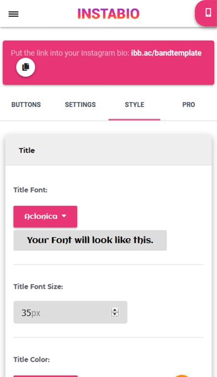 I-bio website